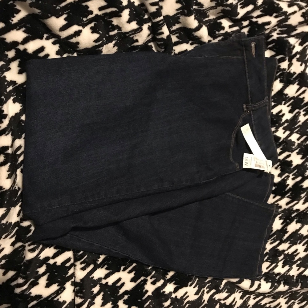 Dress Barn NWT Westport Signature Fit Skinny Dark Wash Jeans in 18W - HOST PICK! - Picture 3 of 9